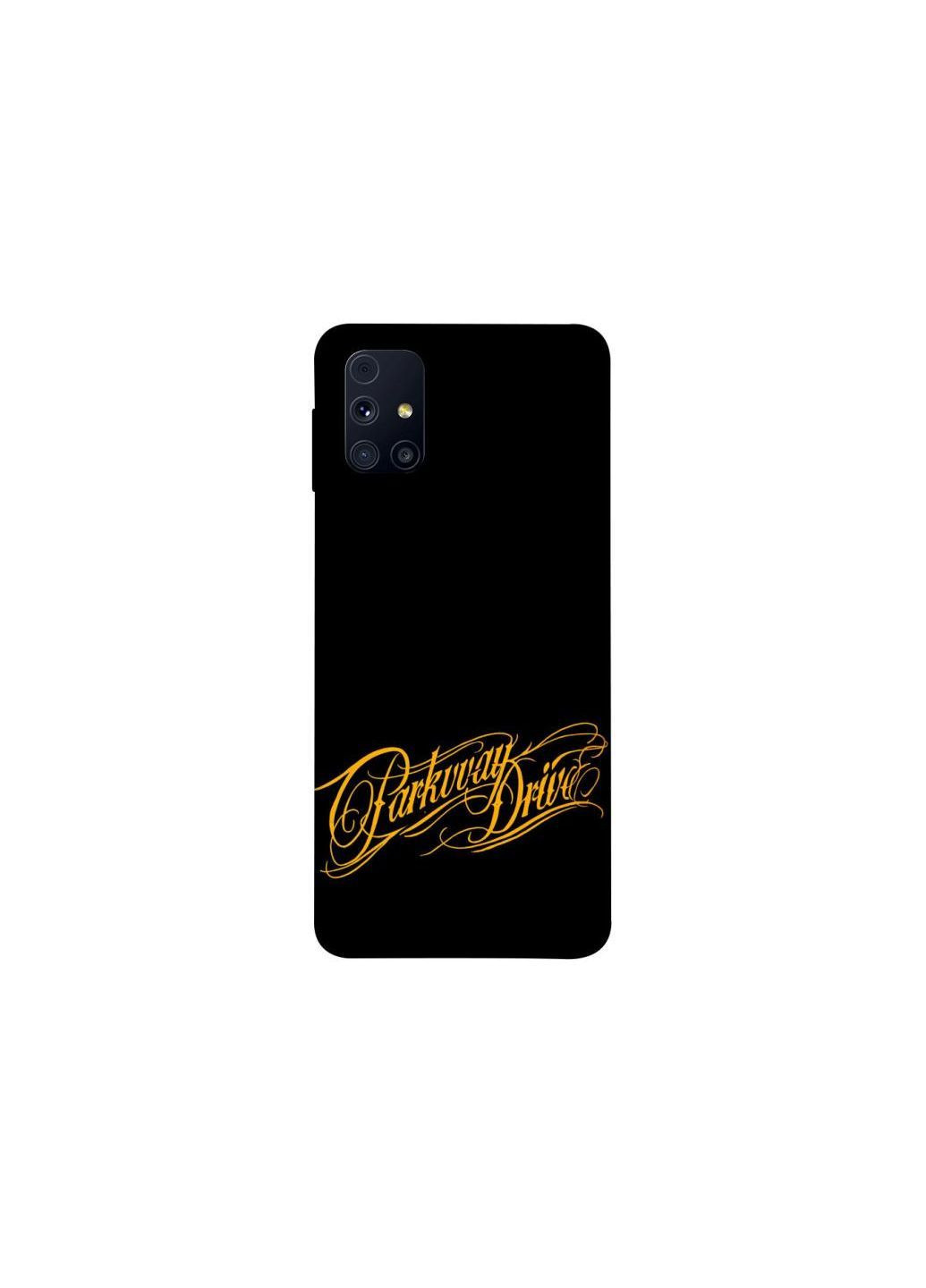 Чехол на Samsung Galaxy M31s Parkway Drive logo Frontalka (362414922)