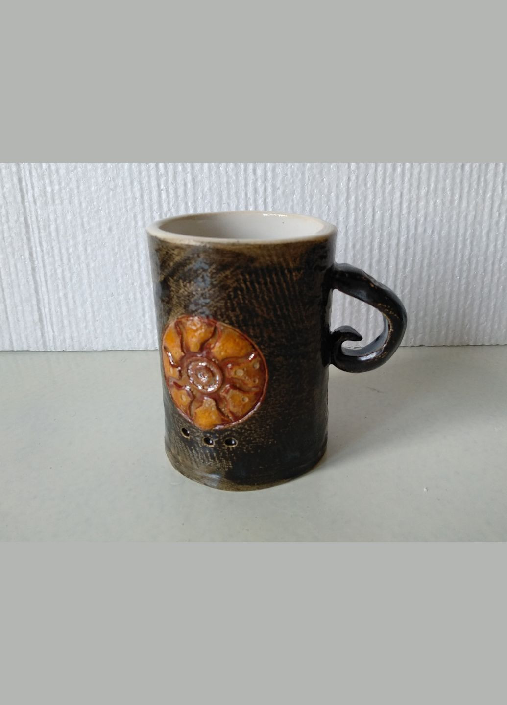 Керамическая чашка «Танец Солнца» Коти&Ангели (304288908)