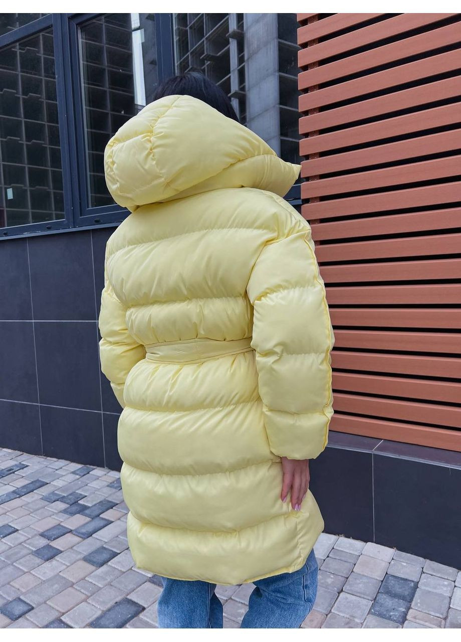 Світло-жовтий зимній Пуховик Vakko