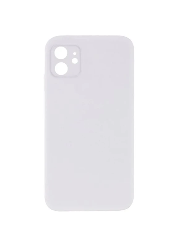 Чехол Silk Square Full Camera Protective для Apple iPhone 11 6.1" силіконовий білий No Brand (403009260)