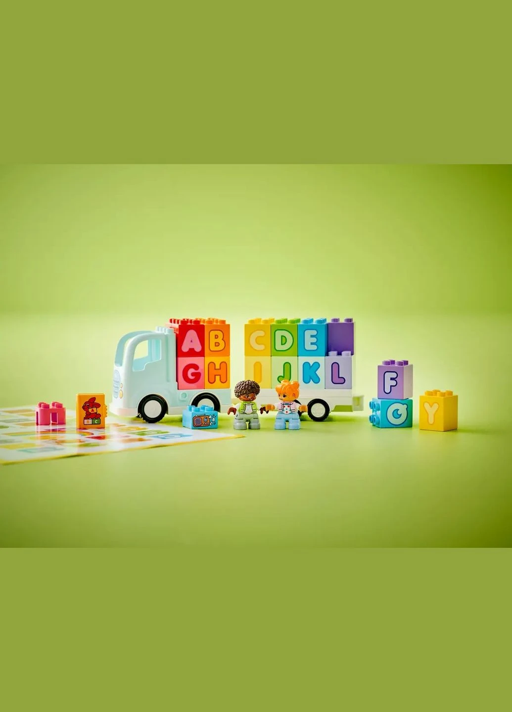 Конструктор DUPLO Town Вантажівка з абеткою Lego (315602568)