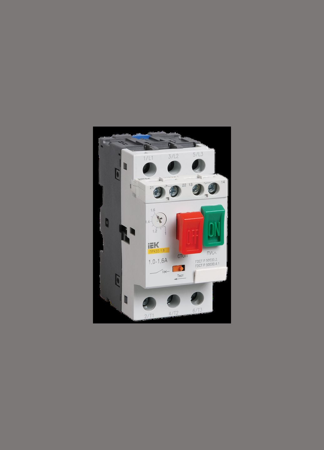 Автомат защиты двигателя 6-10A [DMS11-010] ПРК32-10 UEC (337138322)