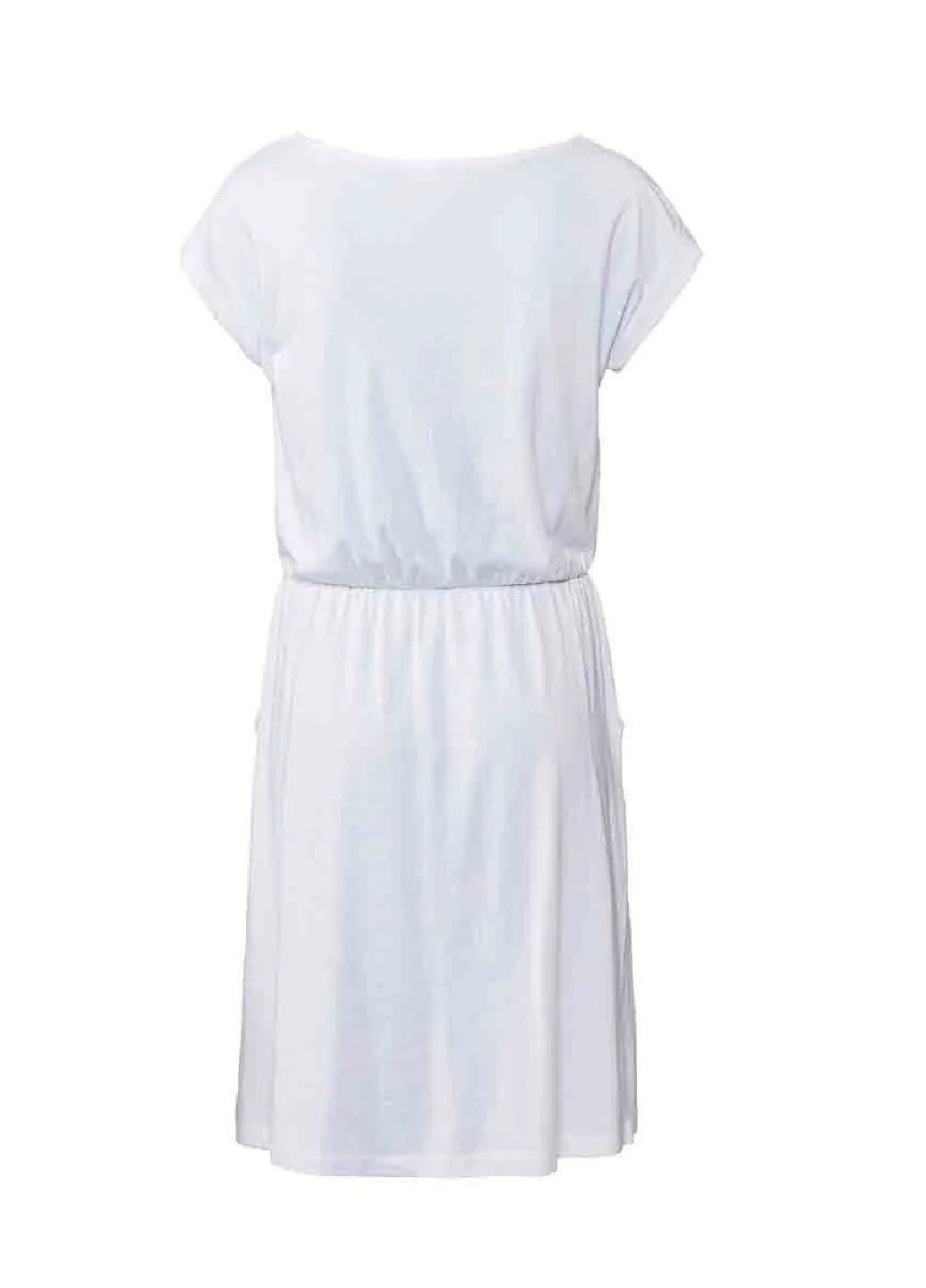 Белое платье Esmara однотонное