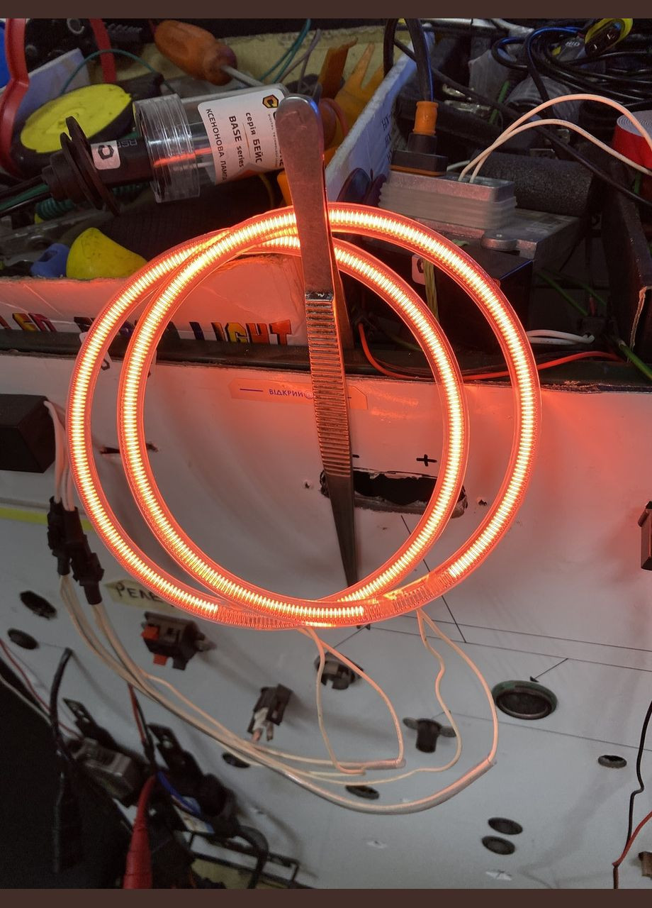 CCFL Ангельские глазки на E87 Красные BMW (339786717)