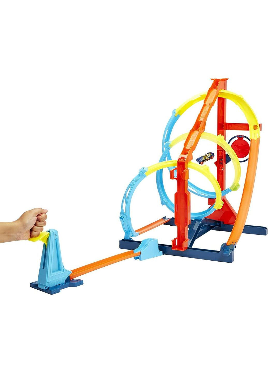 Трек Hot Wheels Track Builder Unlimited Corkscrew Драйвовая спираль (HDX79) Mattel (304055520)