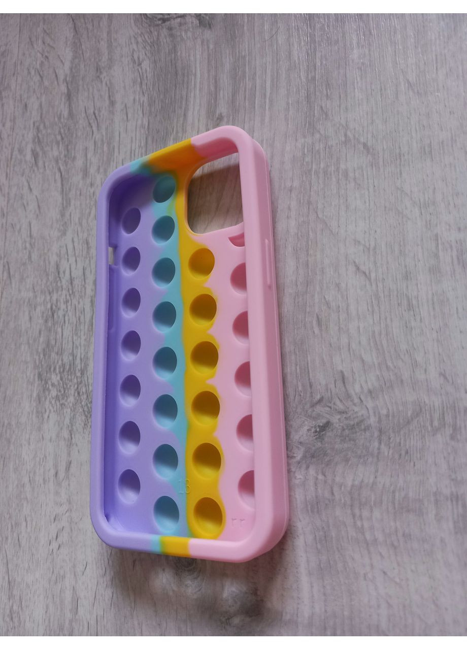 Чехол Pop it для 13 Попит антистресс силиконовый цветной No Brand (360896720)