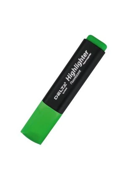 Маркер (D2501-04) Delta by Axent Highlighter D2501, 2-4 мм, chisel tip, green (401196640)