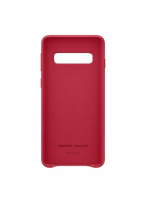 Чехол защитный натуральная кожа Samsung Galaxy S10 SM-G973 Leather Cover No Brand (322031657)