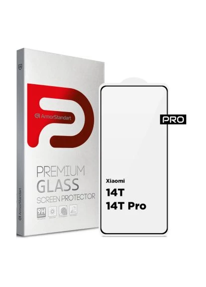 Стекло защитное Pro Xiaomi 14T/14T Pro Black (ARM79330) ArmorStandart Pro Xiaomi 14T / 14T Pro Black (366496580)