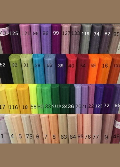 Ткань Фатин Голубой №112 Buse (313402764)