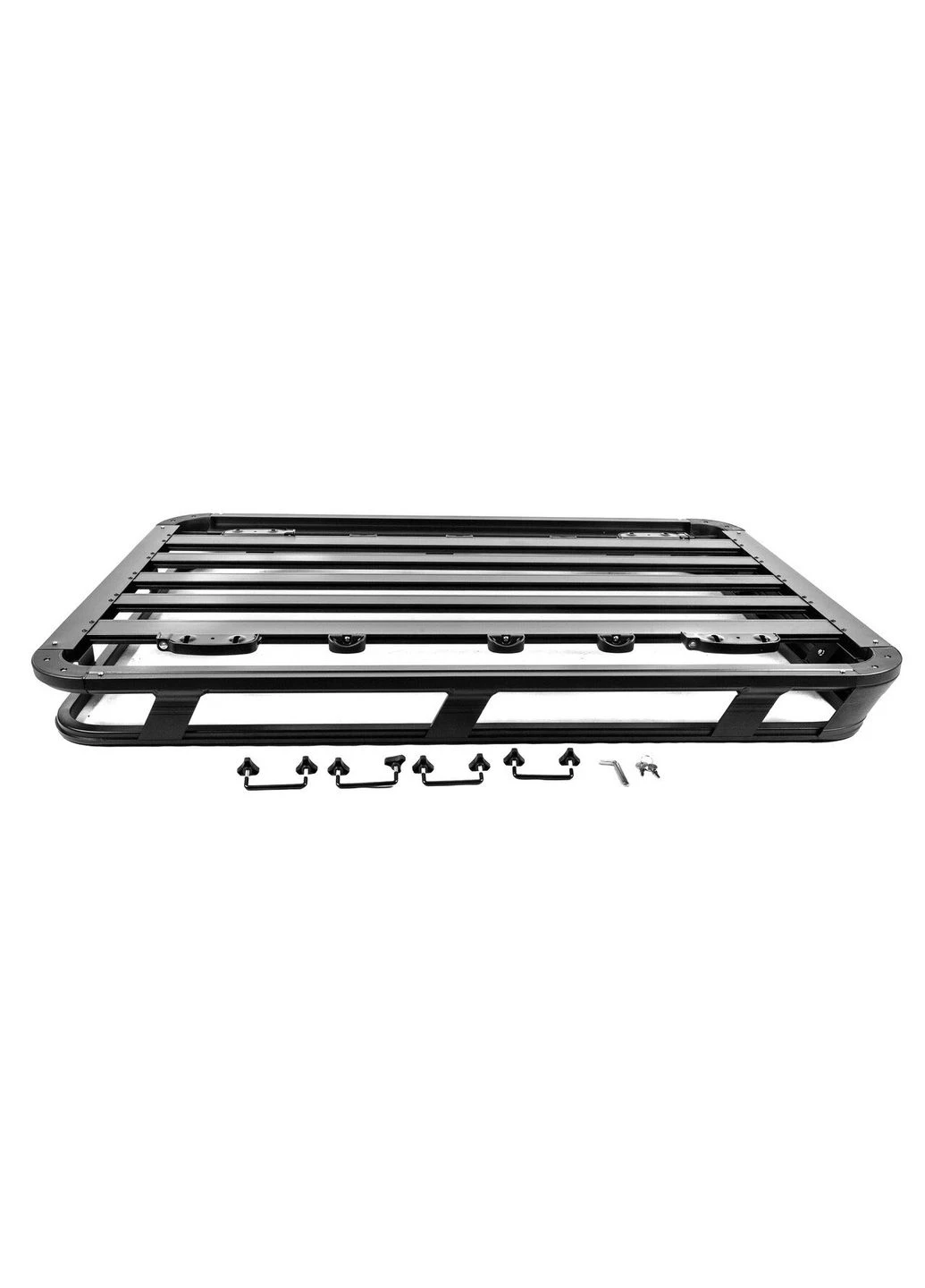 Багажная корзина на крышу 4x4 (Алюминий) 129 x 99 см Niken (392727467)