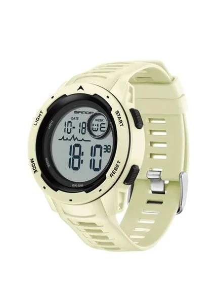 Класичний наручний годинник 2125 (White/White) Sanda (369944475)