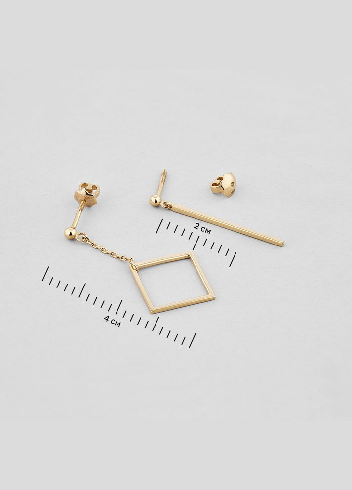 Сережки Приховані фігури Minimal (302448427)