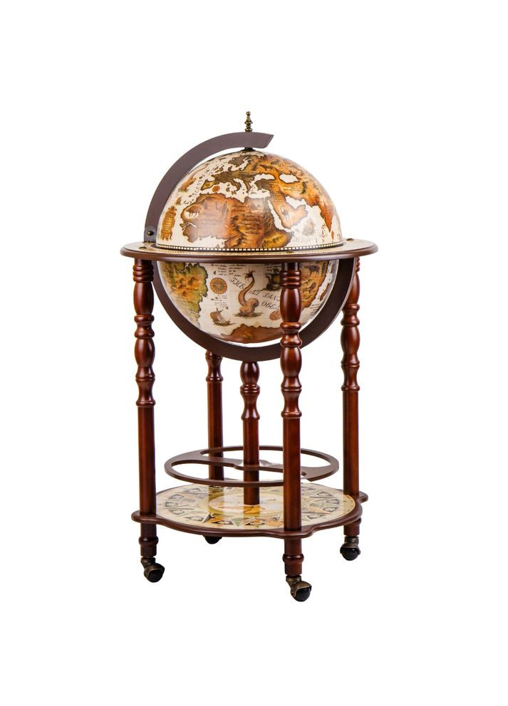 Глобус бар для напитков из дерева 44х44х95 см 10504-026 Lefard (346533505)