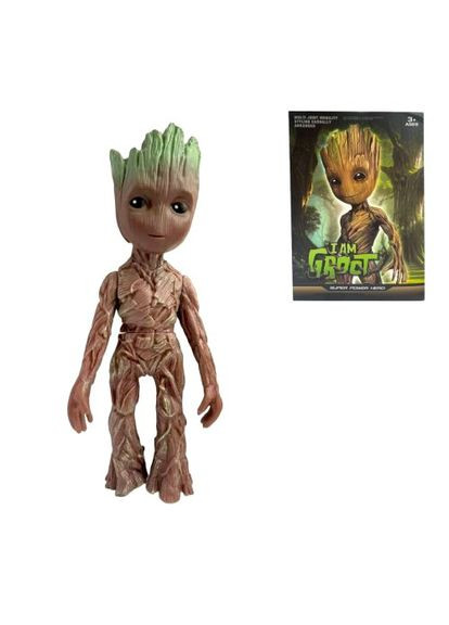 Грут Marvel з рухомими кінцівками фігурка для колекції іграшка для дітей та шанувальників Марвел ProDobro (367091642)