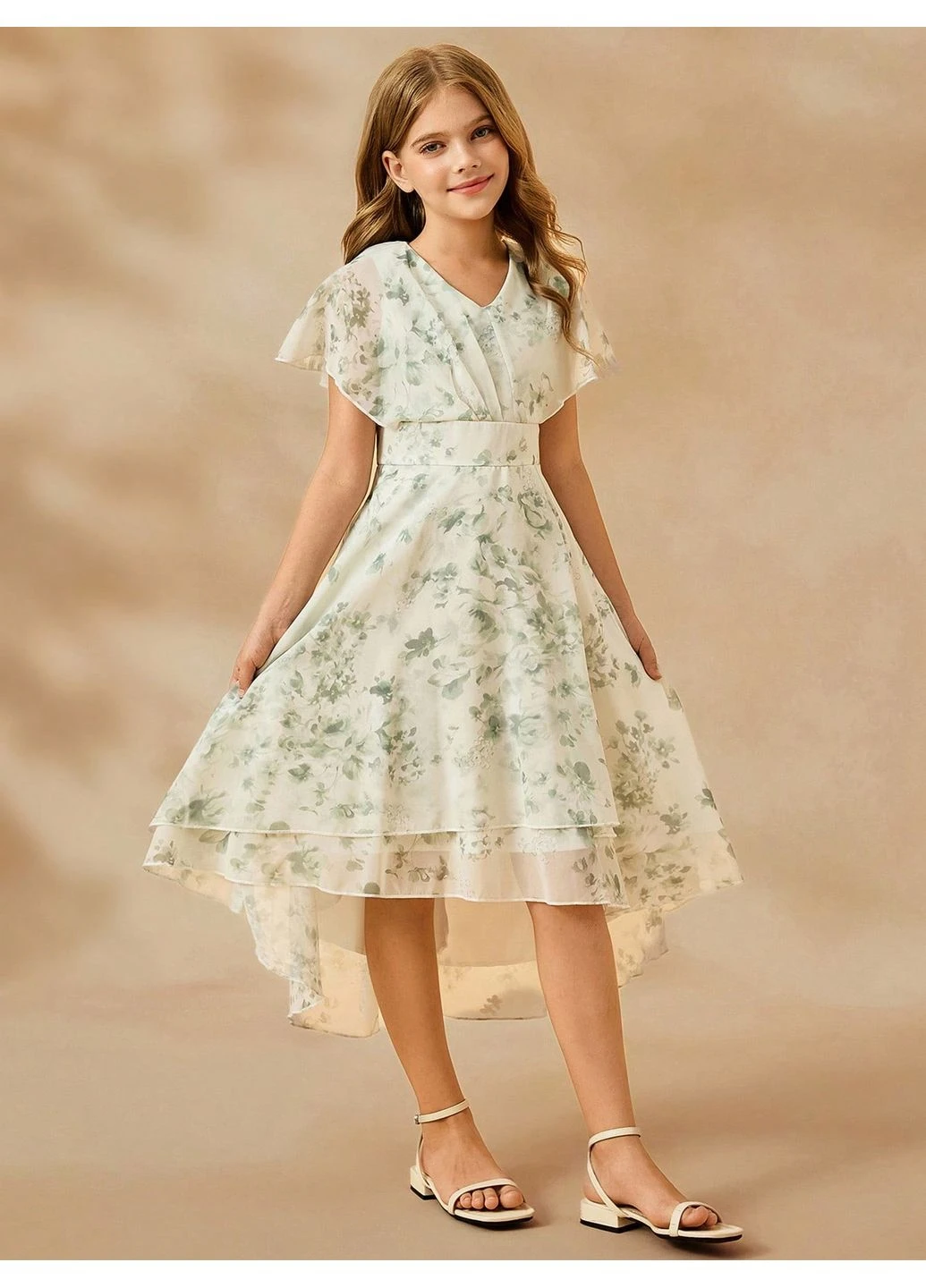 Зелёное платье SHEIN (382529731)