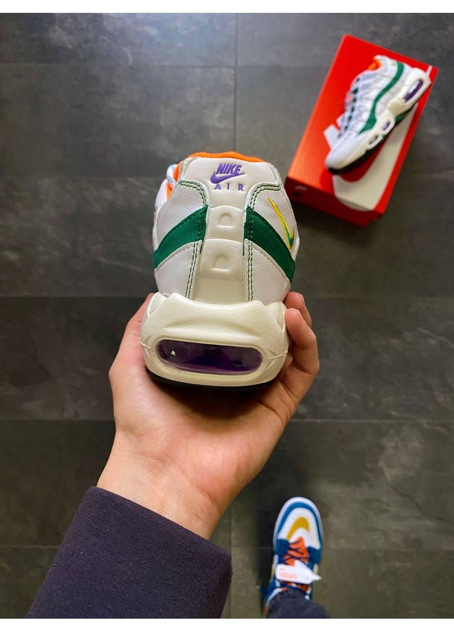 КРОСІВКИ ЖІНОЧІ NIKE AIR MAX 95 ERA НАЙК АІР МАКС 95 No Brand білі демісезони (367176728)