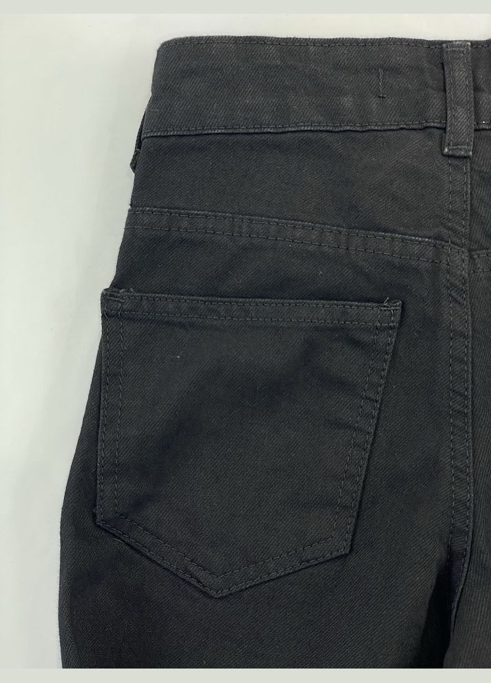 Черные демисезонные джинсы-палаццо для девочки fili kids черные 1002 158 см No Brand
