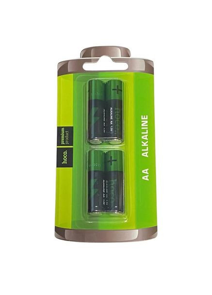 Батарейка Alkaline LR6 AA (4шт) (095019) Hoco (365441883)
