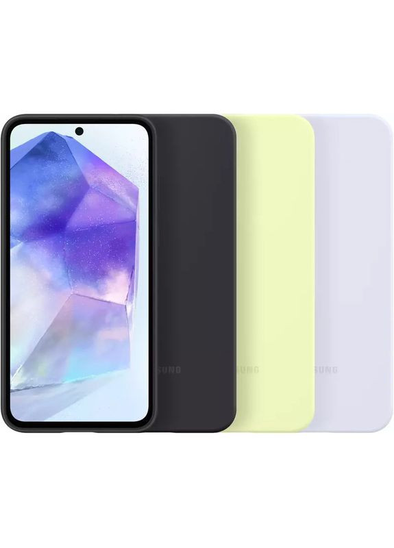 Чохол Silicone Case Galaxy A55 Blue (EF-PA556TLEGWW) Samsung (307608082)
