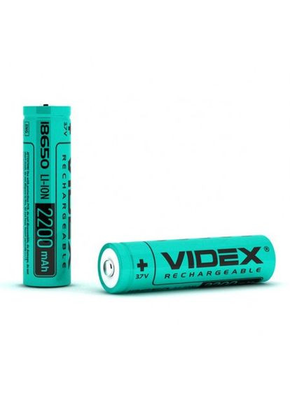 Акумулятор Li-ion 18650 3,7V 2200 mAh з клеймою Videx (370778817)