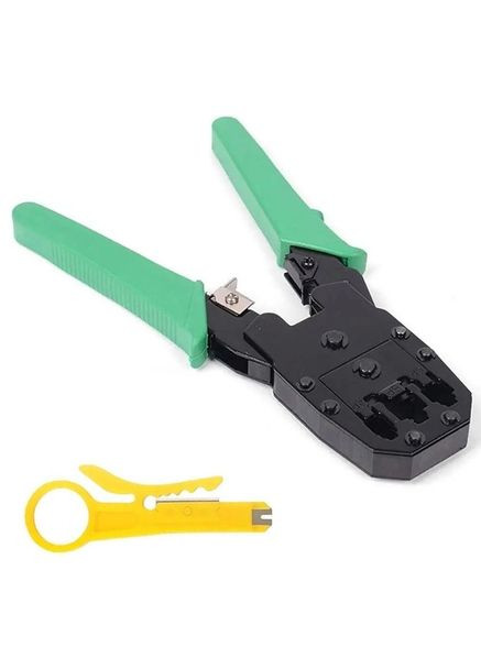 Клещи обжимные для опрессовки штекера кабеля интернет OubaoTool RJ45 Кримпер для обжима разъемов No Brand (353845800)