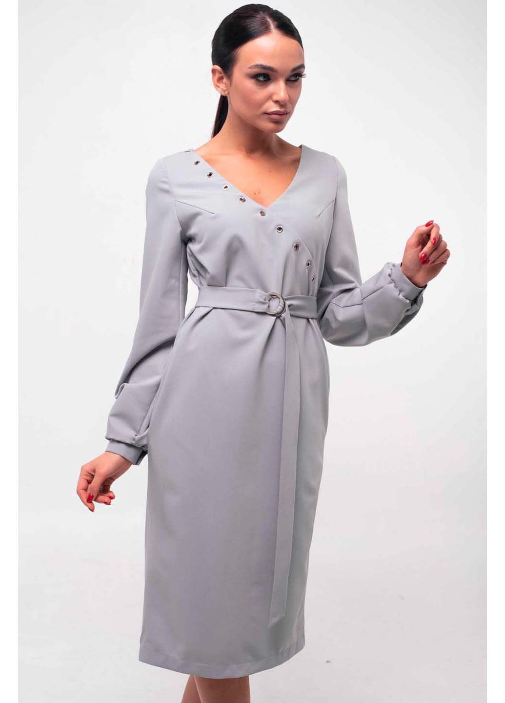 Серое платье Ри Мари