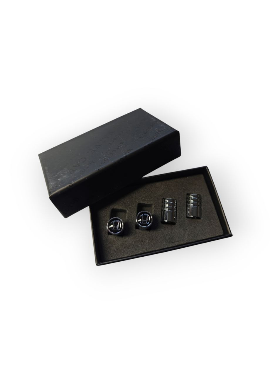 Хромированные колпачки на ниппель с логотипом Honda No Brand (346498454)