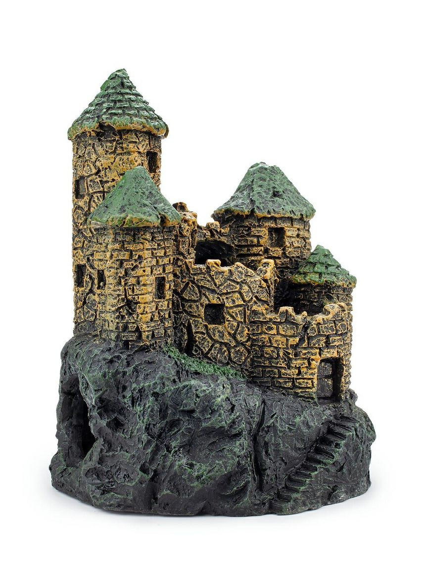 Аквариумный декор - замок, 14.5см Happet (360245712)
