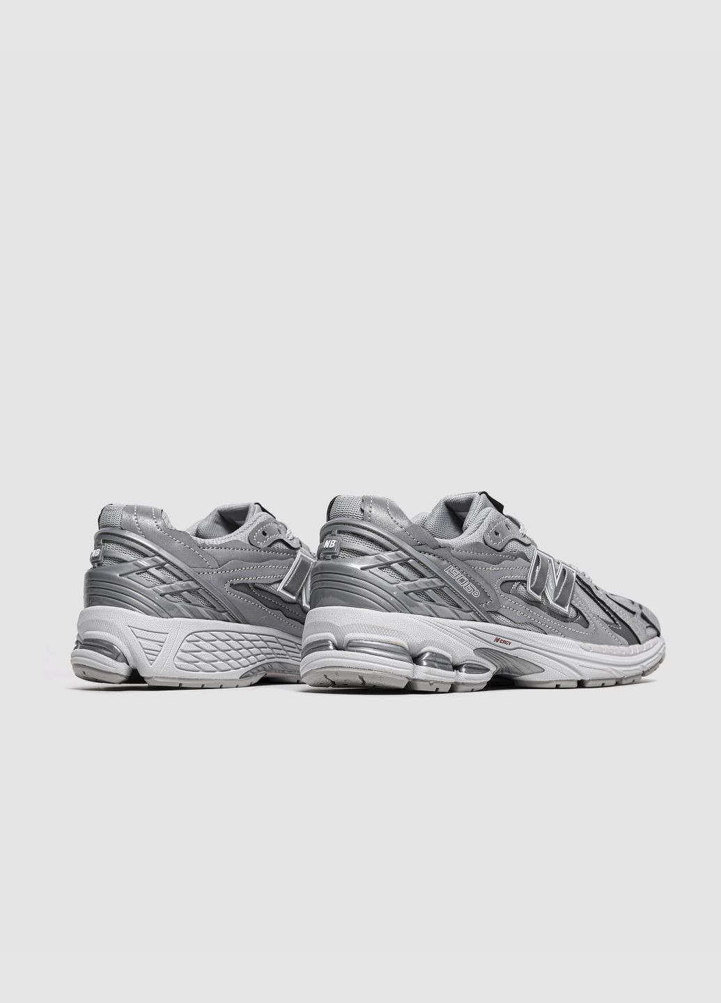 Сірі всесезонні кросівки new balance grey reflective No Brand 1906D