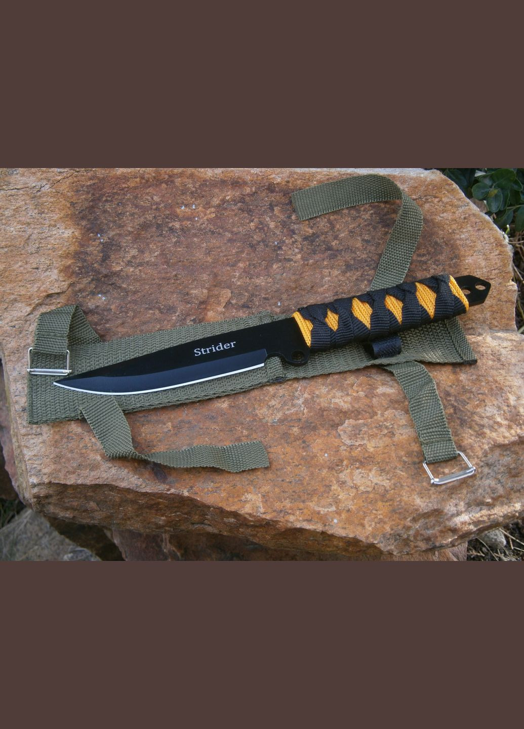 Ніж АХ-445 паракорд склобій 24 см Brawning (302450625)