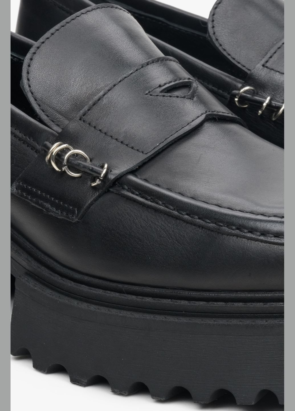 Estro Лофери, колір чорний чорний з, україна — демісезон (307354899)