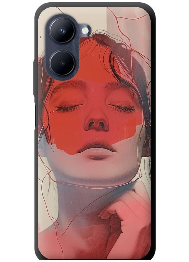 TPU черный чехол 'Pastel' для Endorphone Realme C33 (285707374)