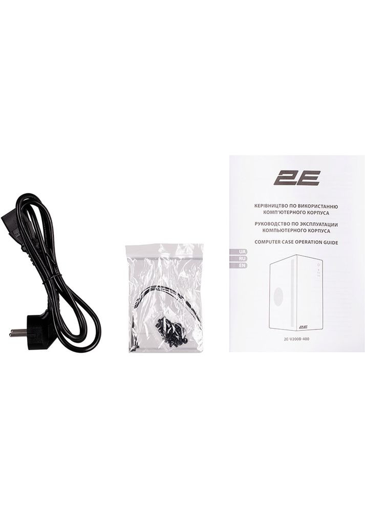 Корпус Credo V200B-400 Black (-V200B-400) 2E (322939065)