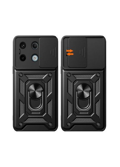 Чохол до мобільного телефона (711006) BeCover Military Poco X6 Black (357238986)