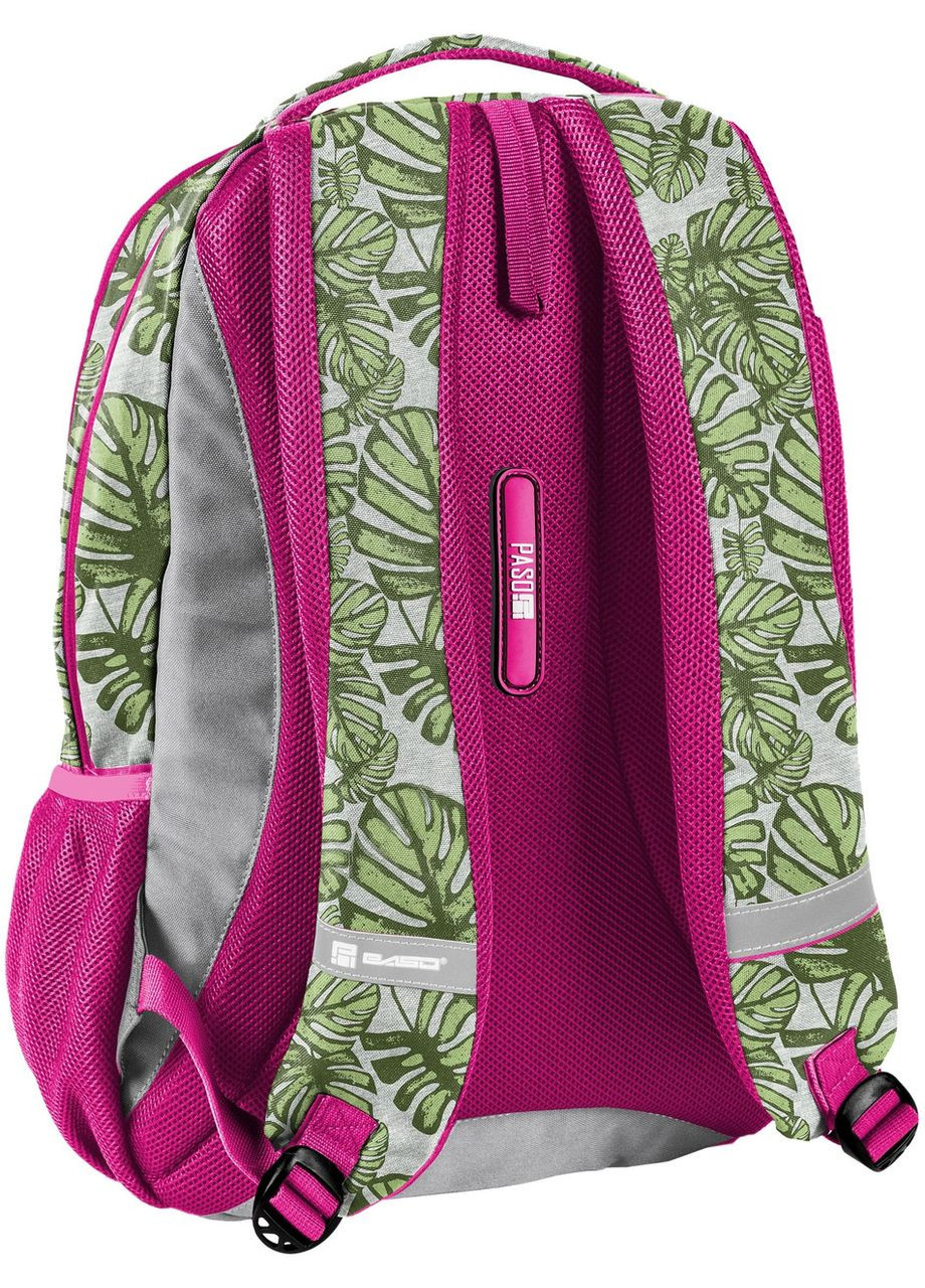 Красочный женский рюкзак Barbie Tropical Leaves BAL-2808 25L Разноцветный Paso (298285298)