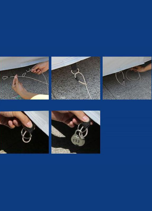 Защитный чехол-тент для авто Hatchback от снега дождя солнца водонепроницаемый 475*180*160 14шт Lesko (336199011)