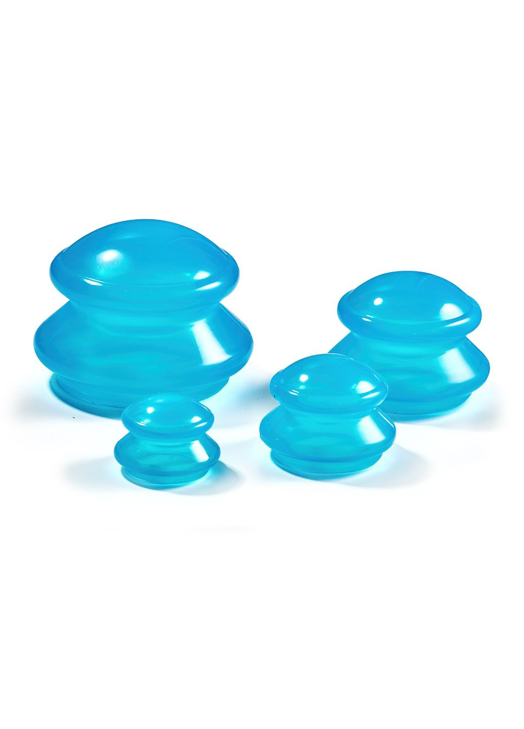 Вакуумные массажные банки силиконовые для тела (китайские/антицеллюлитные банки) 4 шт 4FJ0234 4FIZJO (335056683)