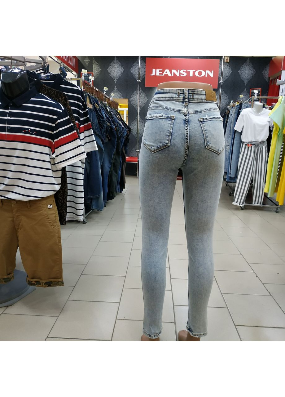 Джинси Shop жіночі стрейч висока посадка 28 блакитні House - (363053842)