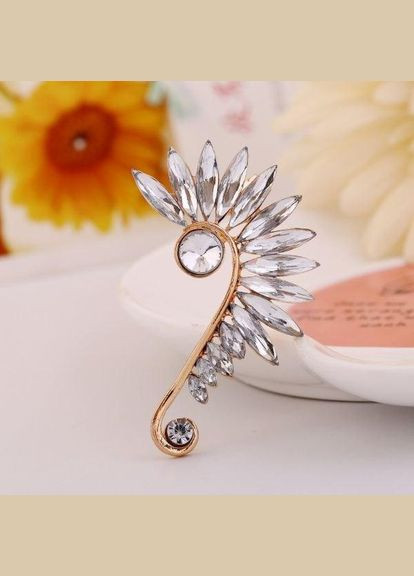 Эксклюзивная золотистая каффа в стразах Килия Fashion Jewelry (336950285)