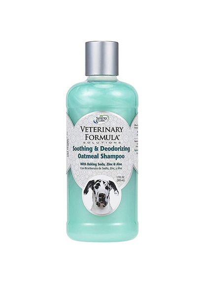 Шампунь для собак и кошек Soothing & Deodorizing Oatmeal Shampoo 503 мл (736990012258) Veterinary Formula (288576459)