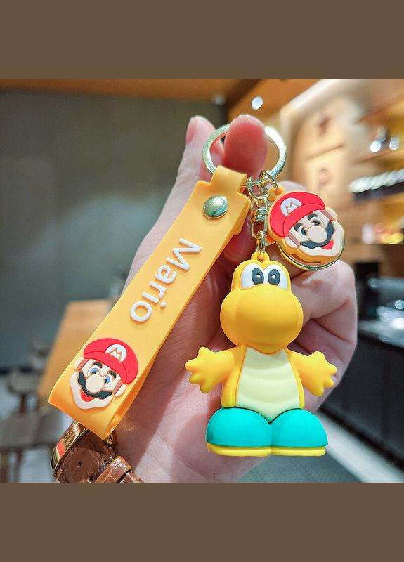 Брелок Купа Трупа Koopa Troopa Супер Маріо Super Mario фігурка іграшка для ключів, рюкзака, сумки 6 см Shantou (296266780)