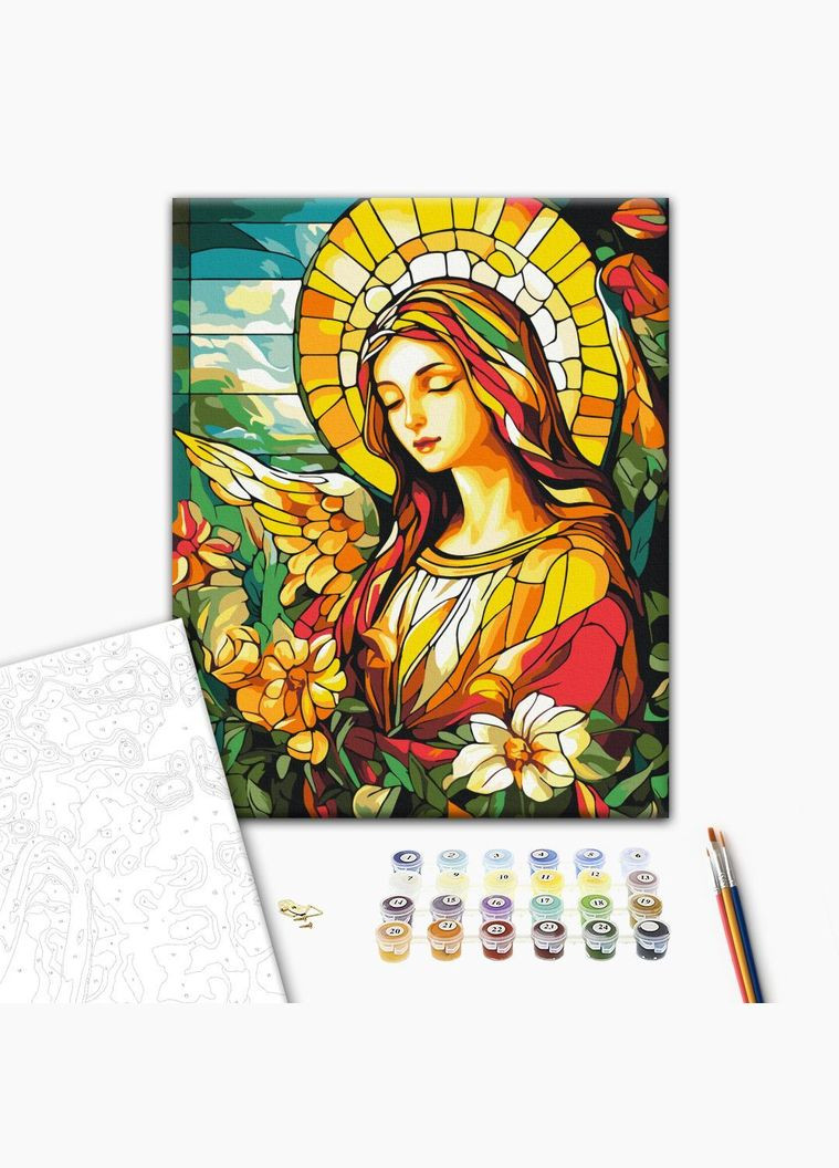 Картина за номерами Ангел світла 40 х 50 BS54294 Brushme (348359682)