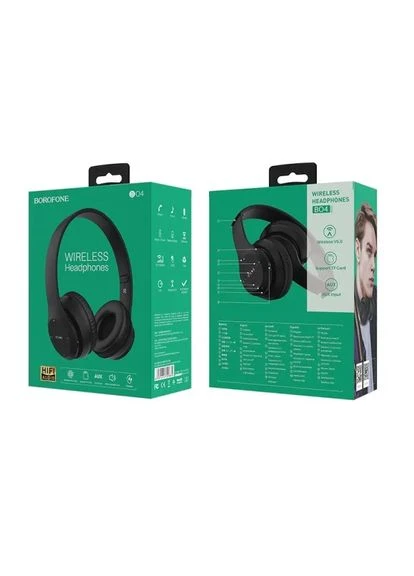 Бездротові накладні навушники BO4 Charming rhyme wireless headphones, Borofone (389299452)