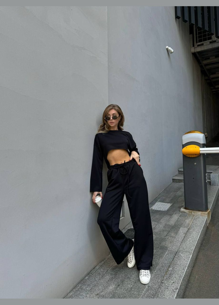 Жіночий костюм з вкороченим лонгслівом Avanti (317251538)