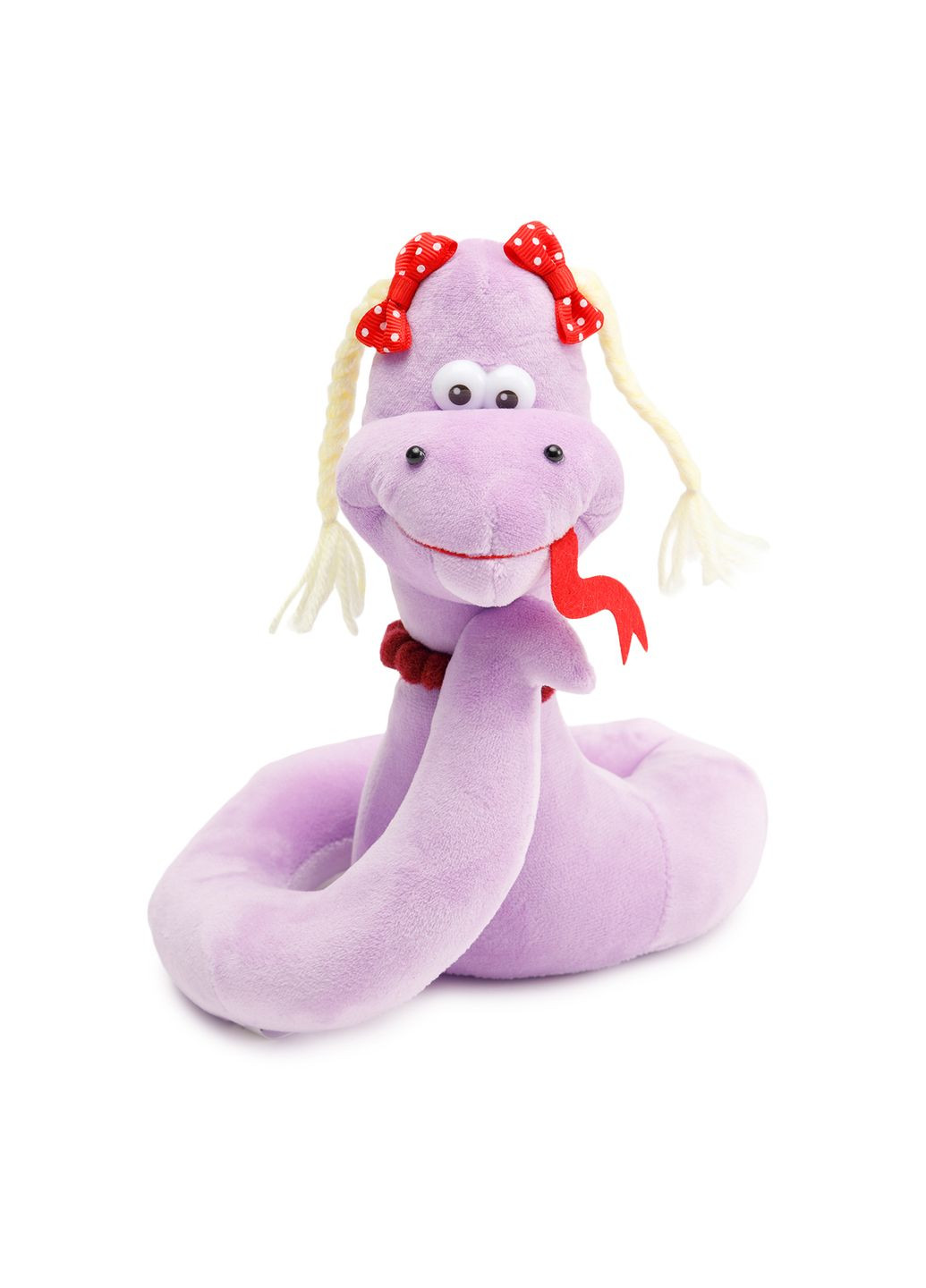 Игрушка мягконабивная "Змейка Пеппи" цвет фиолетовый ЦБ-00263474 Гулівер Країна (311667040)