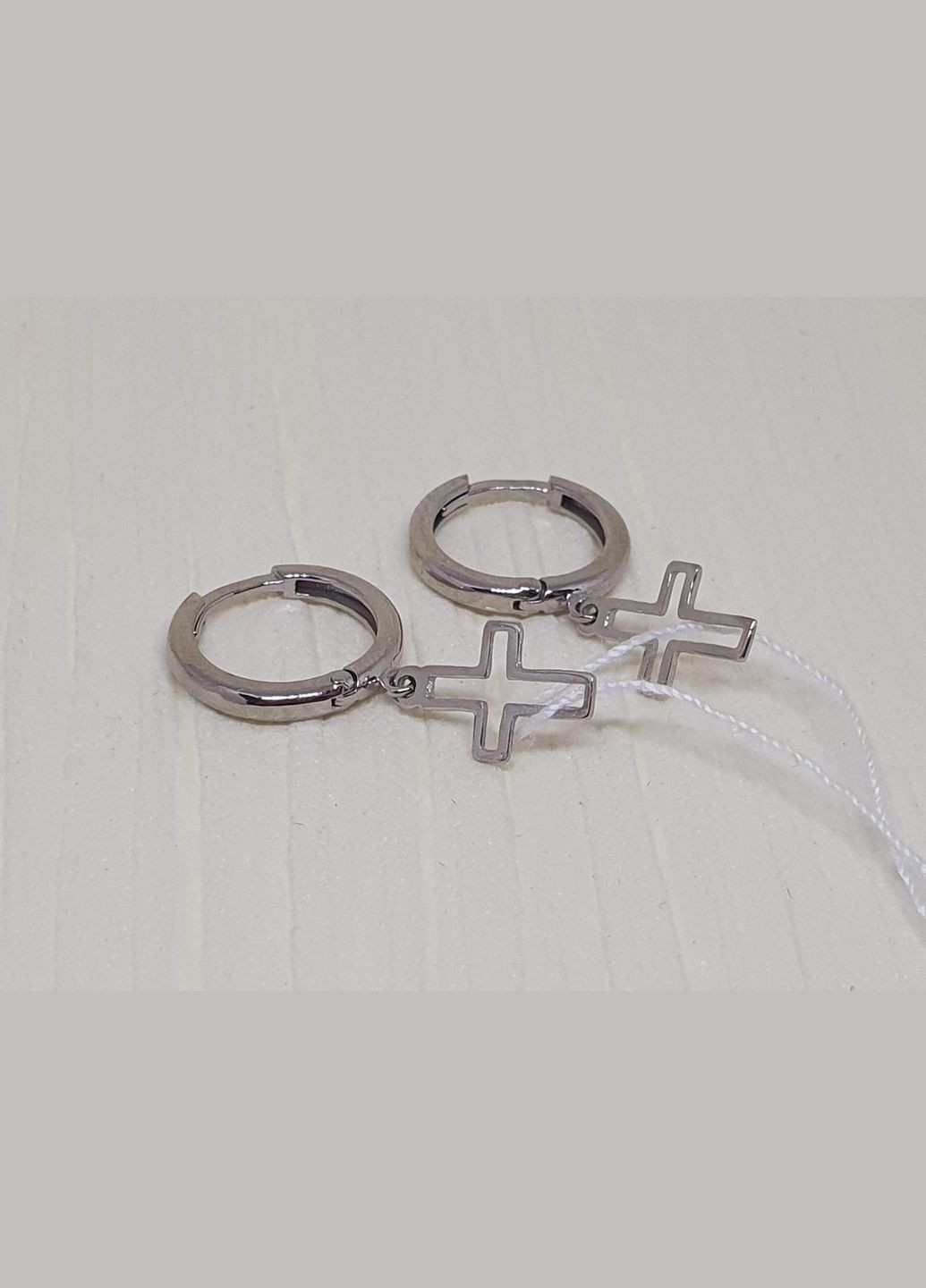 Золоті сережки Хрестики. 2/1074/1 KievGold (273257988)