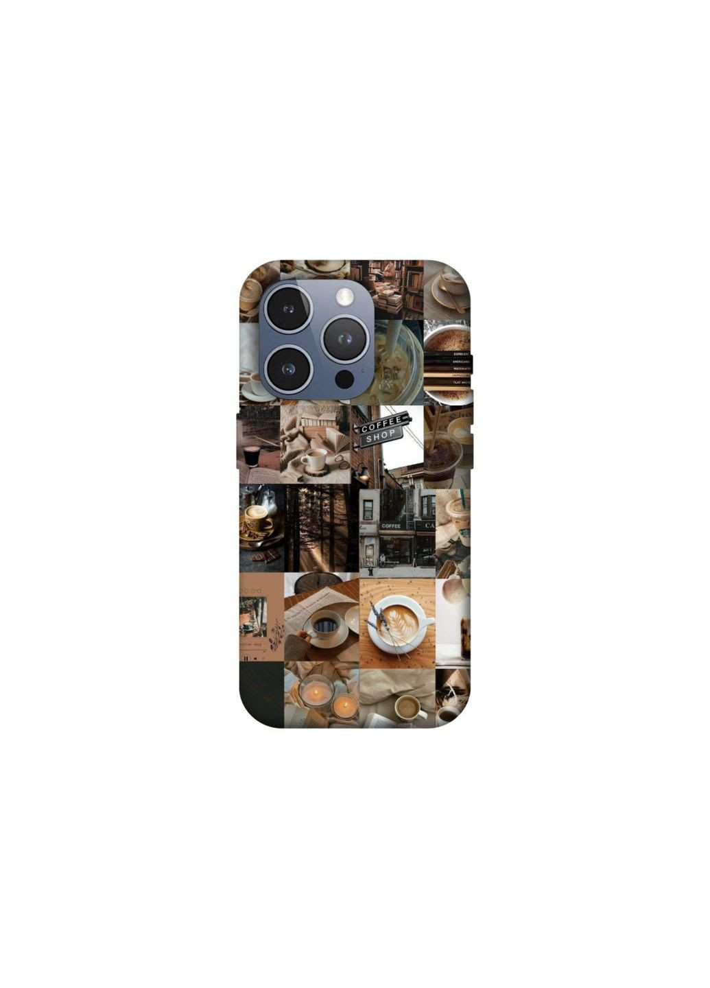 Чохол на Apple iPhone 16 Pro Max Coffee collage ver.3 Frontalka (355331899)