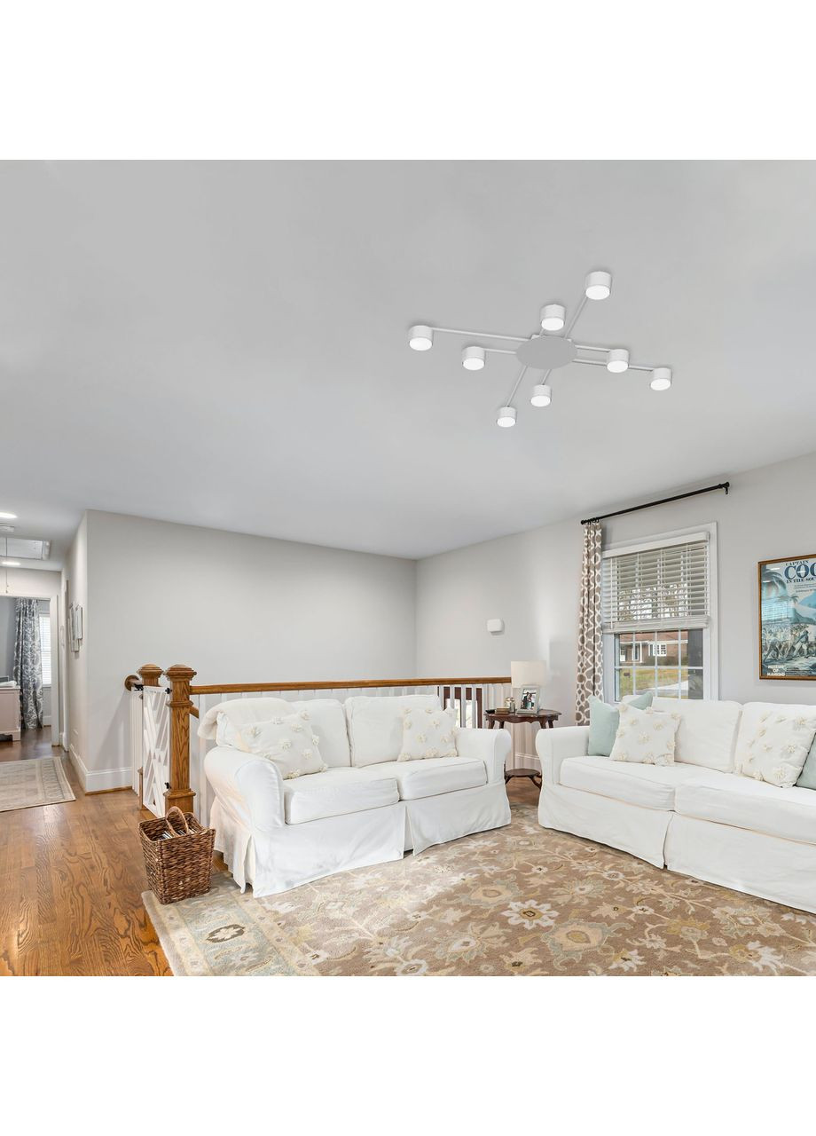 Світильник під лампу 8xGX53 накладний VL-SPF22B-W Videx (349443776)