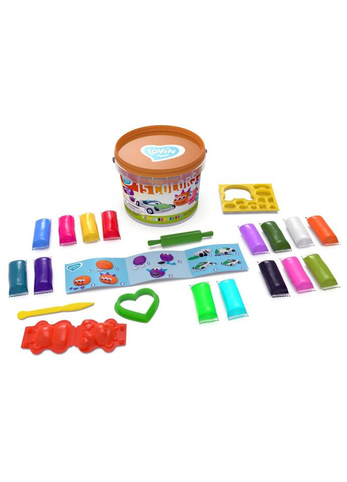 Набор для лепки с воздушным пластилином Компания монстров ТМ Lovin 70146 No Brand (330606444)
